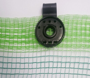 Connecteur pont fixé sur le filet anti-feuilles