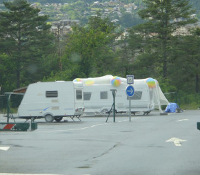 Filet anti-grêle 8x10m pour protection des caravanes