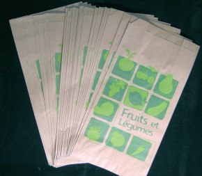 Lot de 1 000 sacs papier Kraft de 1 ou 2 kg Lot de 1 000 sacs papier Kraft de 1 ou 2 kg