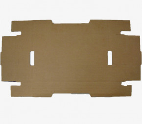 Lot de 50 plateaux "bord de route" en carton 2,5kg