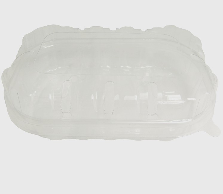 Lot de 100 barquettes PET 125g avec ou sans couvercle