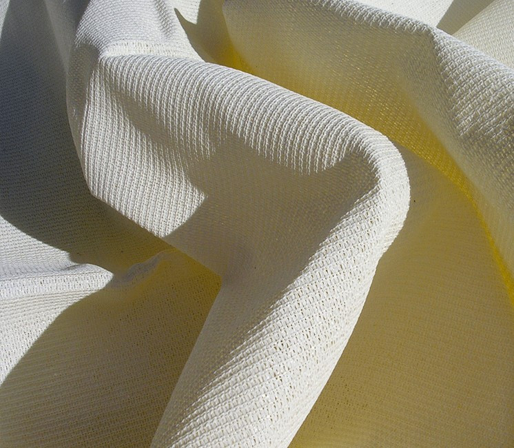 Couleur crème - Voile Concave 4 x 3 - Perméable