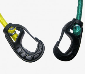 Tendeurs 2 mousquetons - Colorés x10 - 60cm Tendeurs 2 mousquetons - Colorés x10 - 60cm