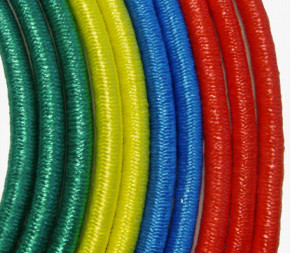 Tendeurs 2 crochets - Colorés x10 - 60cm