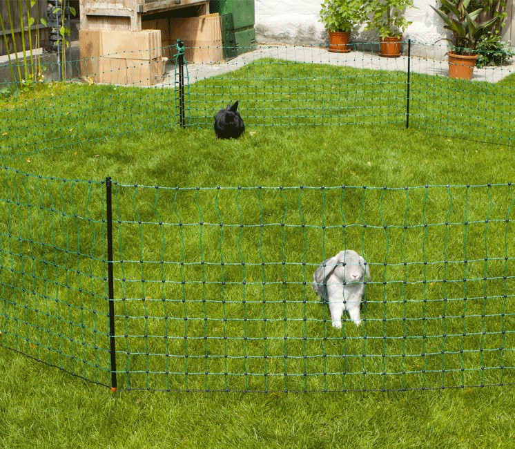 Filet lapin enclos amovible 12 M