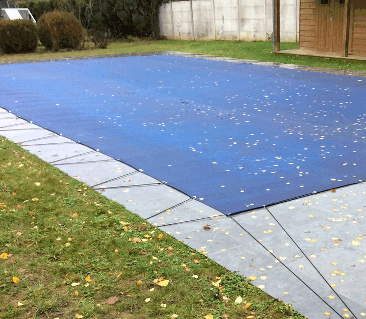 Nappe d'hivernage pour piscine 6.5x12.5m