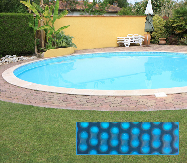 Bâche à bulles EnergyGuard™ 500µ bleu nuit - Sur mesure