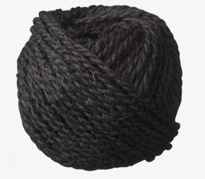 Corde colorée en fibre de coco bio noir