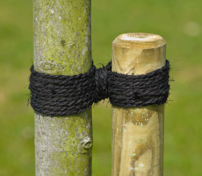 Corde colorée en fibre de coco bio noire