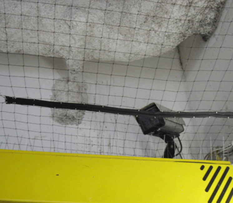 Système fermeture éclair pour filet