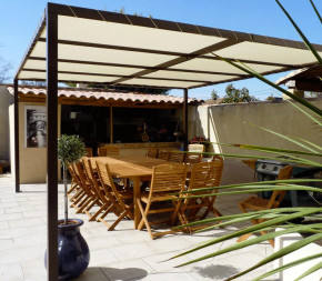 Toile Ombrage 5 x 4 m - IVOIRE