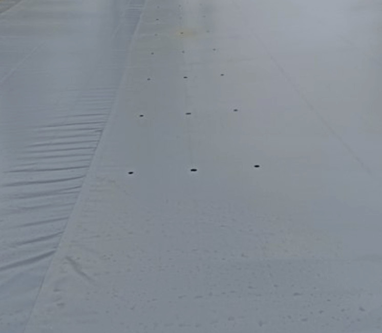 bâche hivernage piscine pvc trou d'évacuation bâche hivernage piscine pvc trou d'évacuation