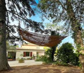 Voile d'ombrage 3 x 3 m à suspendre en fibre de coco naturelle