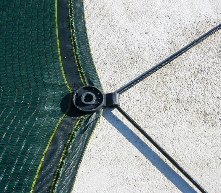 Filet anti-salissures piscine + connecteur pont