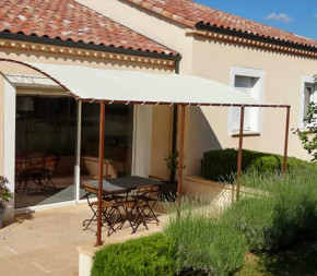 toile d'ombrage perméable pour pergola blanc