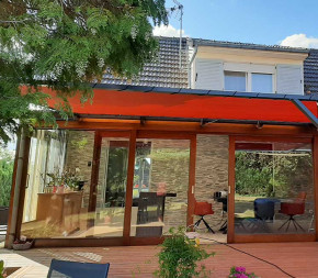 TERRACOTTA - Toile Ombrage 5  x 3 m - Perméable