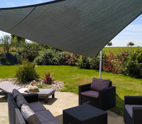 Voile d'ombrage concave - Anthracite