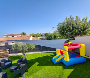 Voile d'ombrage concave - Anthracite