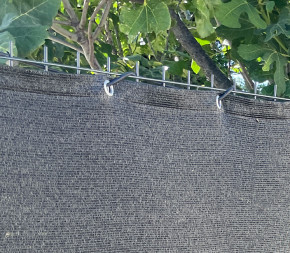 Oeillets brise vue sur mesure Oeillets brise vue sur mesure