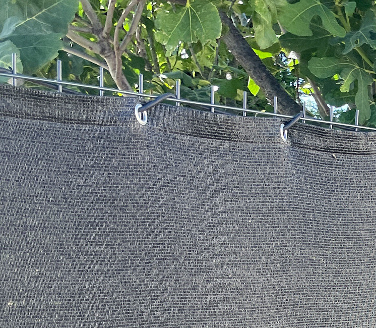 Oeillets brise vue sur mesure Oeillets brise vue sur mesure