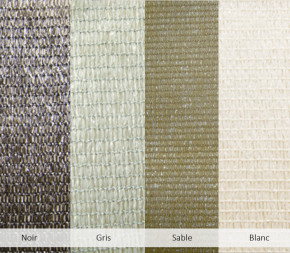 Brise Vue Gris 0.60 x 4m - Occultation 80%