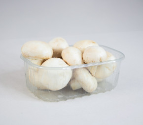 Barquette PET 250g champignon