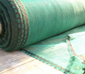 Filet d'ombrage 50% renforcé avec boutonnières pour serre et cultures