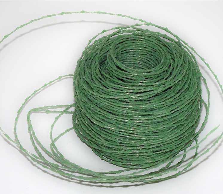 Lien de Tuteurage papier armé 50m Vert