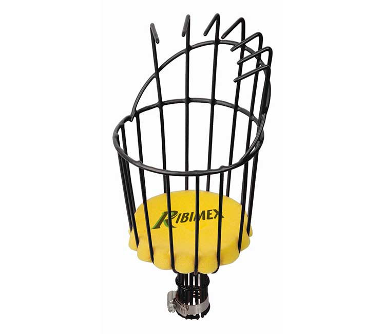 Cueille fruits en métal pour la récolte en hauteur