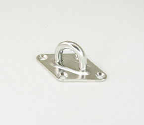 pontet inox pour voile d'ombrage