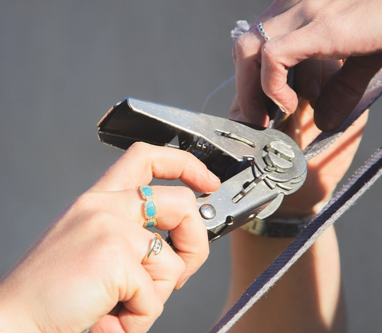 Cliquet de tension pour voile d'ombrage