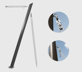 Achat Kit d'haubanage pour mât de... pas cher