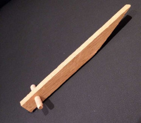 Lot de 250 ancrages au sol en bois de hêtre et chêne pour géo filets et bionatte