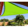 Voile perméable vert citron 2.40 x 3.60 m