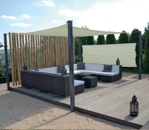 Achat Voile imperméable crème 5 x... pas cher