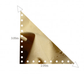 Achat Toile imperméable triangle... pas cher