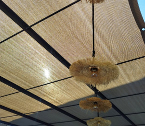 toile ombrage pergola lin