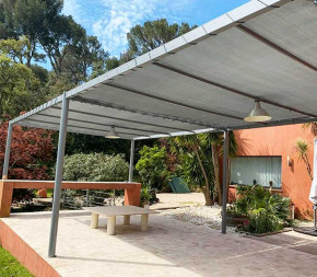 Achat Toile perméable Gris Métal... pas cher