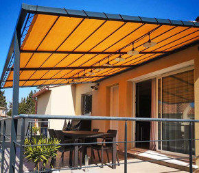 Toile perméable Beige 3.40m x 2.50m