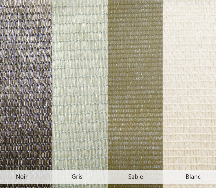 Brise Vue Noir 1.70mx3.85m - Occultation 80%