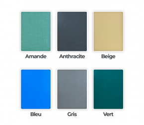 Echantillon de bâche d'hivernage PVC 630