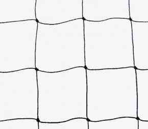 Filet câblé noué maille de 50mm - 4.60 x 0.35m - couleur Noir