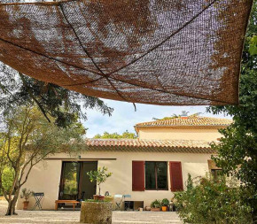 voile d'ombrage en coco 4x4m