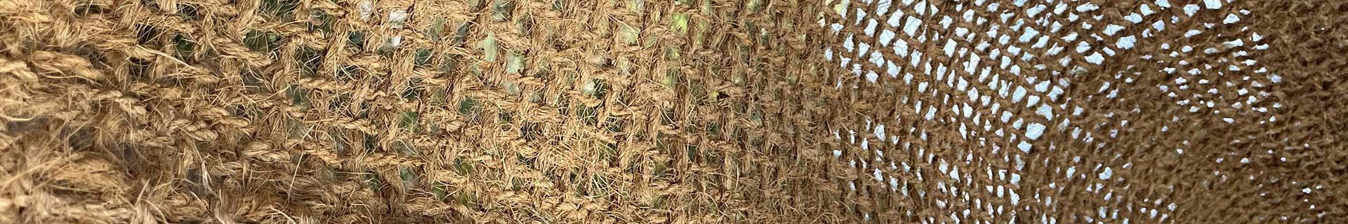 Voile d'ombrage et Ombrière en fibre de coco - 100% Naturel | Direct Filet